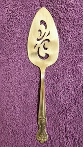 Wm Rogers MFG Co Extra Teller Original Rogers Versilbert Kuchenheber Geschirr - Bild 1 von 5