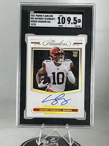 Anthony Schwartz 2021 Flawless Rookie Shadow SSP RC AUTO /25 SGC 9.5 - Bild 1 von 3