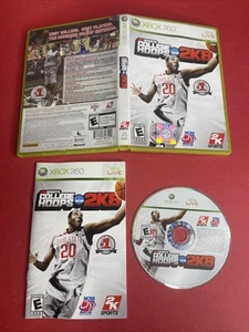 College Hoops 2K8 (Microsoft Xbox 360, 2007) komplett CIB getestet - Bild 1 von 12