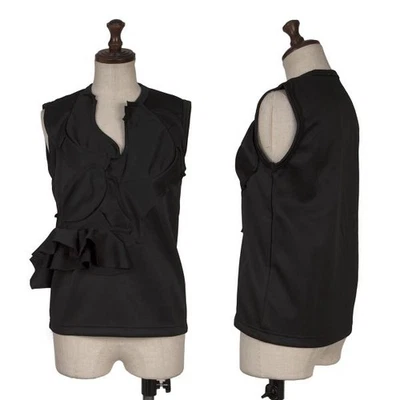 Top sin mangas COMME des GARCONS con volantes talla S (K-156201) Foto 1 de 4