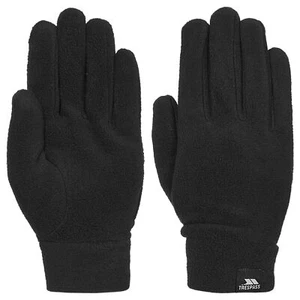 Trespass Mens Ski Gloves Snowboarding Black Warm with Anti Pil Fleece Gaunt II - Picture 1 of 7