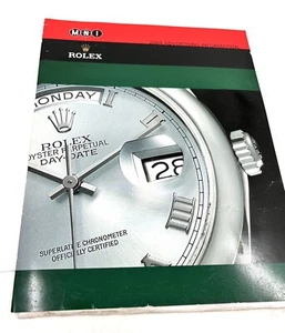 Manual/carpeta/tablas de tarifas/formularios de pedido en blanco ROLEX 2004 poco común - Imagen 1 de 11