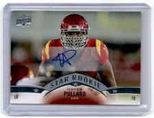 2015 Upper Deck Star Rookies Autographs Hayes Pullard RC Auto USC Trojans #170