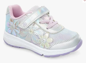 Stride Rite Sr Lighted Glimmer Iridescent - Picture 1 of 5