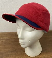 Vintage Patagonia 1998 Red Fleece Duckbill Size M Hat 90s  28826