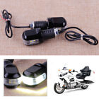 Paar 22mm Lenkerenden Blinker LED Motorrad Gelb Blinklicht Lampe 12V ly