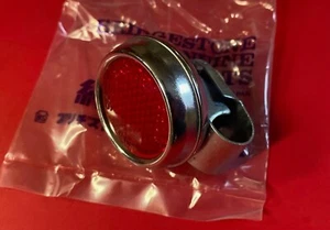 BRIDGESTONE • NOS OEM Reflector y abrazadera TMX 100 BS 175 200 DT HS MII Mach - Imagen 1 de 2