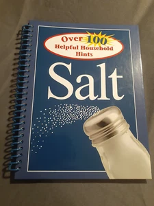 100 Helpful Household Hints - Salt - 1412712130, spiral-bound, Ltd Good USA SHIP - Picture 1 of 9