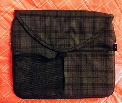 Bolsa LL Bean acolchoada para laptop viagem mensageiro vários bolsos - Imagem 1 de 4