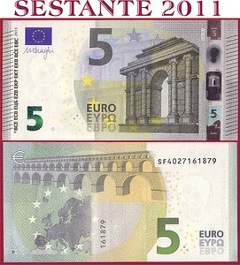 (com) UNIÓN EUROPEA - ITALIA 5 EUROS 2013 Letrero DRAGHI ""SF"" S001D1 - P 20s - UNC - Imagen 1 de 1