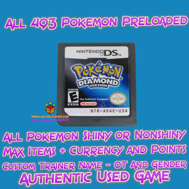 Pokemon Diamond Rom Nintendo DS (NDS) Download