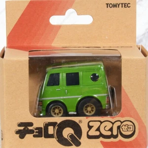 Tomytec Choro-Q zero Z-03b Nissan Caravan (Green) Pull Back Car Plastic Made - Picture 1 of 2