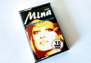 Mina Anna Mazzini Versiones En Castellano - Cassette Tape Argentina Pressing NM - Picture 1 of 3