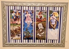 Disneyland Paris Phantom Manor Stretching Portraits Deluxe Print Haunted Mansion