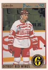 1991-92 O-Pee-Chee Premier #142 Steve Yzerman Detroit Red Wings