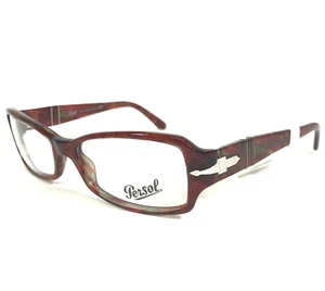 Persol Petite Eyeglasses Frames 2852-V 774 Red Green Sparkly Cat Eye 52-16-135 - Picture 1 of 11