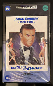 Never Say Never Again. Beta (not VHS). James Bond. Betamax. Sean Connery.