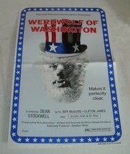The WEREWOLF of WASHINGTON PROMO MOVIE PRESSBOOK DEAN STOCKWELL MICHAEL DUNN