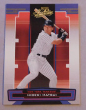 2005 Absolute Memorabilia  #38 Hideki Matsui New York Yankees Baseball Card