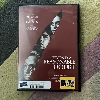 Beyond a Reasonable Doubt (DVD 2009) MICHAEL DOUGLAS ~ B2G1FREE - Image 1 of 2