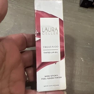 Laura Geller Treat-N-Go getöntes Lippenöl, 0,13 flüssige Unzen RUNNER UP Neu im Karton - Bild 1 von 4