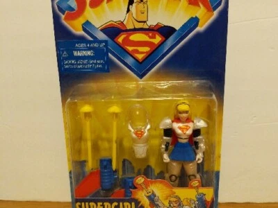 Экшн-фигурка Supergirl Aerial Assault Armor 5 дюймов мультсериал Superman 1998 - Изображение 1 из 2