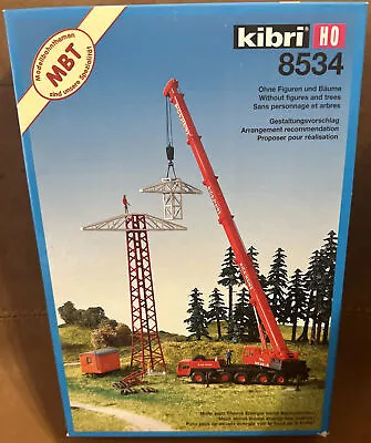 KIBRI HO 8534 比例套件 电塔正在建设中套件 全新 — 第 1/4 张图片