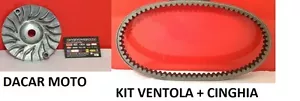KIT VENTOLA + CINGHIA YAMAHA XMAX 250 2011 2012 2013 2014 2015 2016 - Imagen 1 de 1