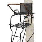 Big Game Hunter HD 1.5 Deer Hunting Ladder Climbing Tree Stand w/Extra Wide Seat