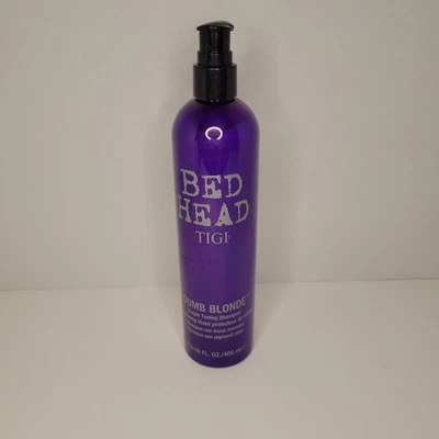 Tigi Bed Head Dumb Blonde Purple Toning Shampoo ~ 13.5 oz / 400 ml ~ - Image 1 of 3