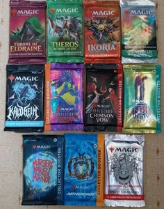 Magic The Gathering 11 Collector Booster Packs Bundle, Englisch, MTG, Sealed - Bild 1 von 1