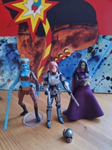 Star Wars Vintage Collection 3 Figuren Hasbro Shae Vizla Aayla Barriss - Bild 1 von 5