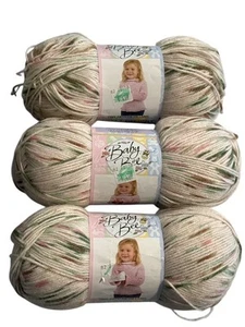 Yarn Bee Baby Bee Sweet Delight Prints Yarn: Lot of 3 in color Pink Camo - Picture 1 of 4