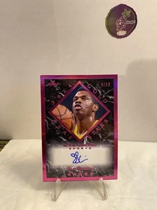 2024 LEAF IN THE GAME GOLD STARS LGS-SP1 PINK FOIL AUTO SAM PERKINS /12 - Picture 1 of 2
