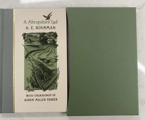 A Shropshire Lad von A. E. HOUSMAN (2014) FOLIO SOCIETY Edition mit Holzstichen - Bild 1 von 9