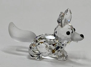 Swarovski Crystal Miniature Running Fox Figurine. - Picture 1 of 14