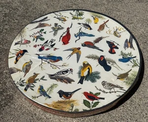 New Sealed 1965 SONG BIRDS Circular ROUND Jigsaw Puzzle by SPRINGBOK - Rare - Picture 1 of 5