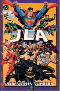 JLA TPB #4 VF/NM; DC | Stärke in Zahlen - mit Tasche + Platine - Bild 1 von 1