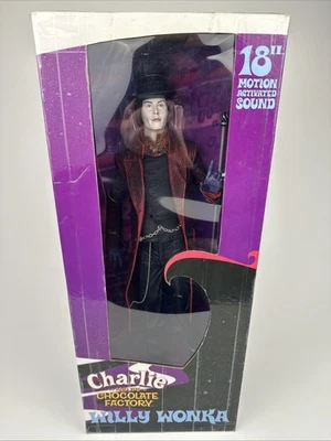 NECA Willy Wonka Charlie The Chocolate Factory 18” Excelente Nuevo en caja Por favor leer Foto 1 de 4