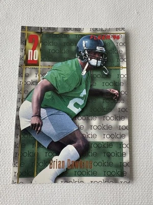 1996 BRIAN DAWKINS Fleer #150 Rookie Card RC Philadelphia Eagles HOF - Image 1 of 2
