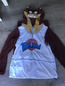 Halloween Costume Adult XL Looney Tunes 1 Piece Taz Space Jam Toon Squad - Picture 1 of 7