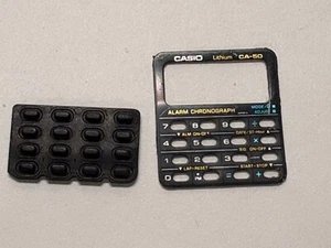 Casio CA-50. Back to the future. Front panel and buttons for parts - Picture 1 of 2
