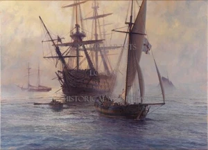 MAARTEN PLATJE - Return of The Hero - Victory and Nelson Ltd Edition on Paper - Picture 1 of 1