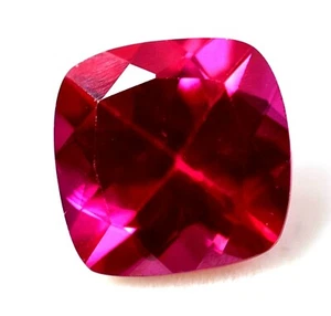 6.10 Ct Natural Pinkish Red Ruby GGL Certified AAA+ Quality Treated Gemstone - Picture 1 of 5
