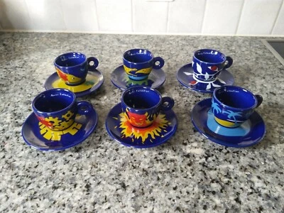 ILLY COLLECTION   AMICI TASSEN   / ILLY TASSE 1994 LUCA TRAZZI  ESPRESSO   TOP - Bild 1 von 4