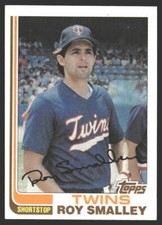 Roy Smalley #767 1982 Topps  Minnesota Twins