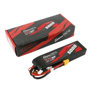 Gens Ace 11.1V 60C 3S 5000mAh Lipo RC Car Truck Battery Pack With XT60 Plug - Picture 1 of 5