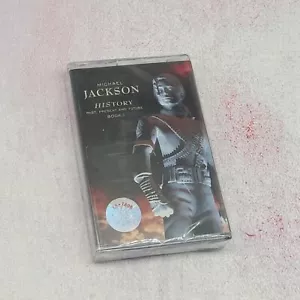 Michael Jackson - History - Album Song Cassette Tapes - New & Sealed - Picture 1 of 3