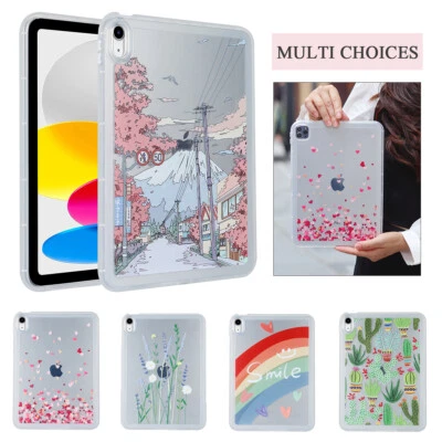 For iPad (A16) 11th 10th 9th 8th 7th 6th 5th Gen 2025 NEW Shockproof Clear Case - Image 1 of 4