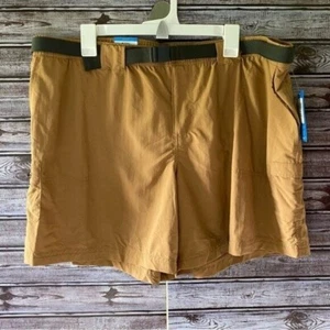 Columbia Women's Sandy River Cargo Shorts Size XXL Pockets Logo Belt NWT - Picture 1 of 11